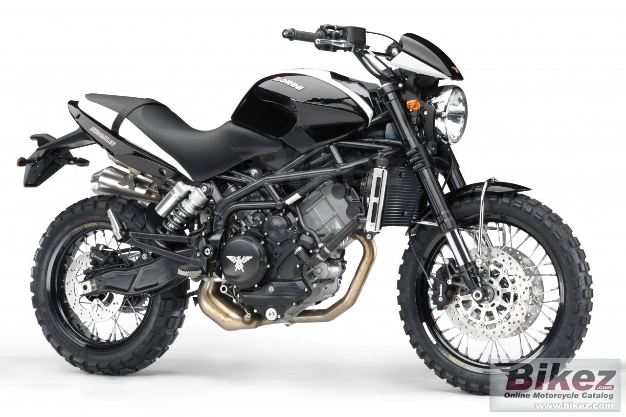 Big Moto Morini scrambler picture and wallpaper from Bikez.com